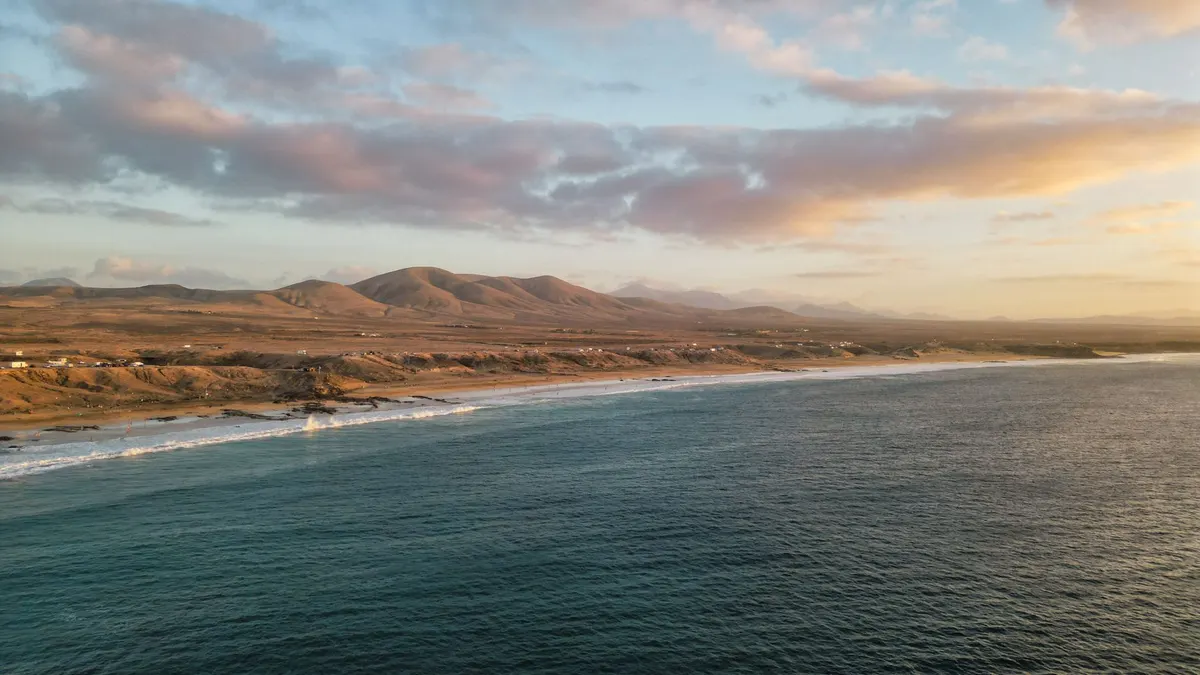 fuerteventura słońce pewne pogodowy