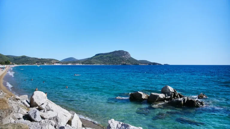 chalkidiki słońce pewne pogodowy