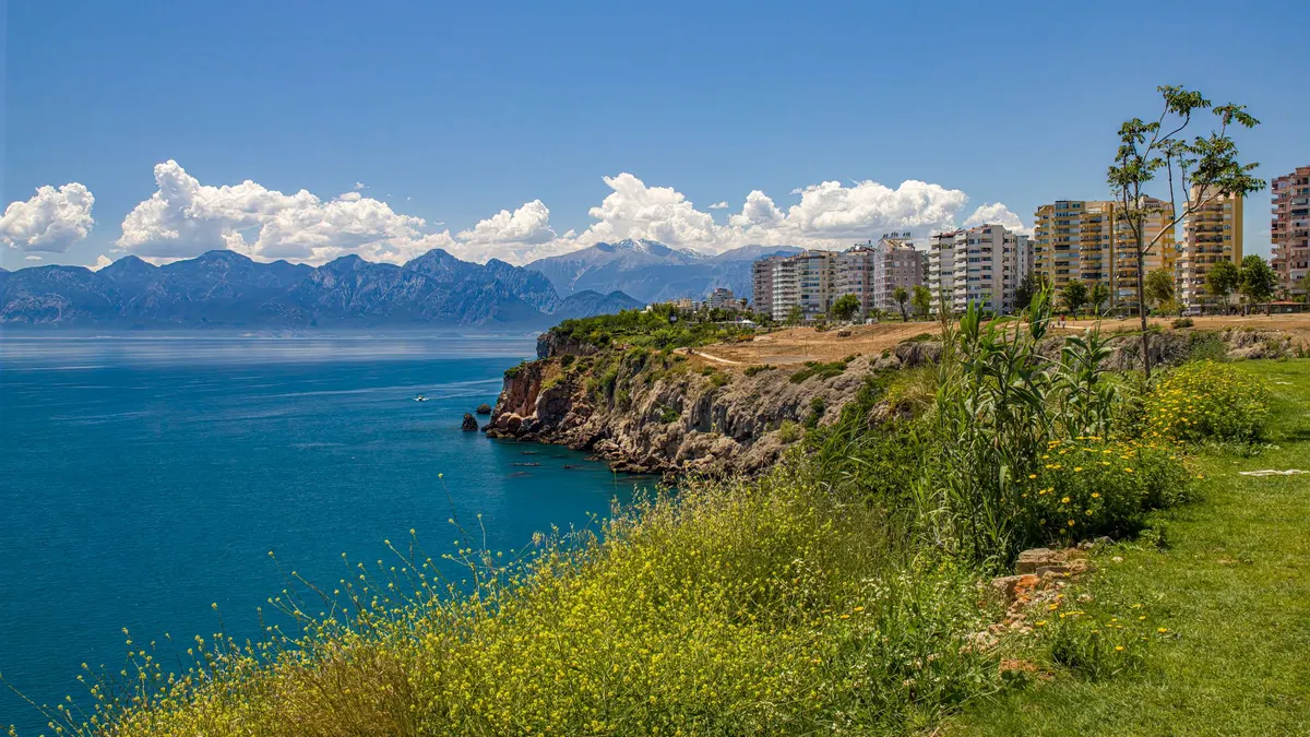 antalya słońce pewne pogodowy