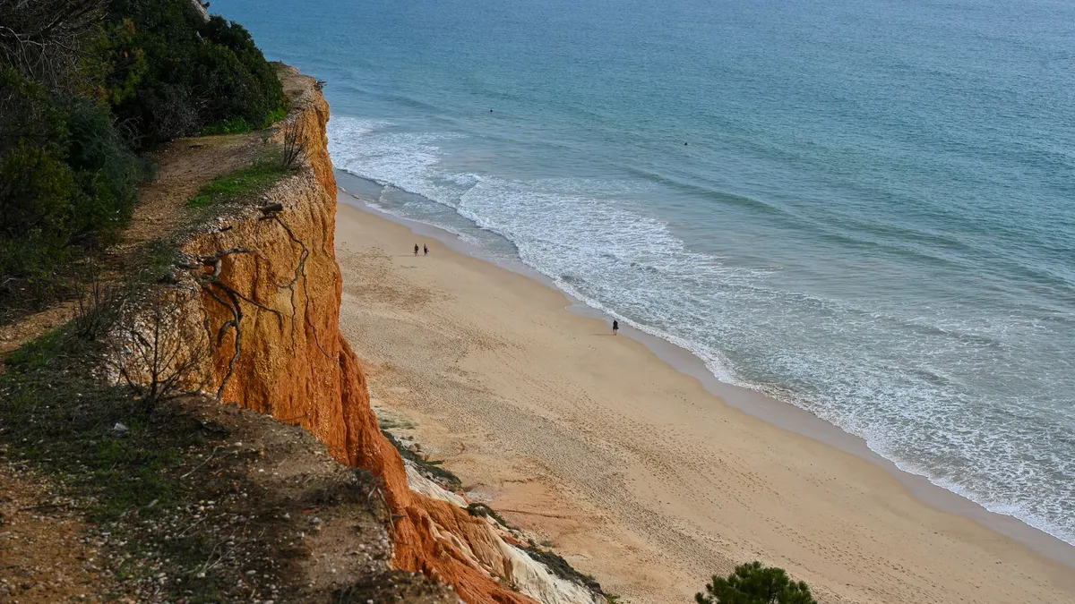 algarve słońce pewne pogodowy