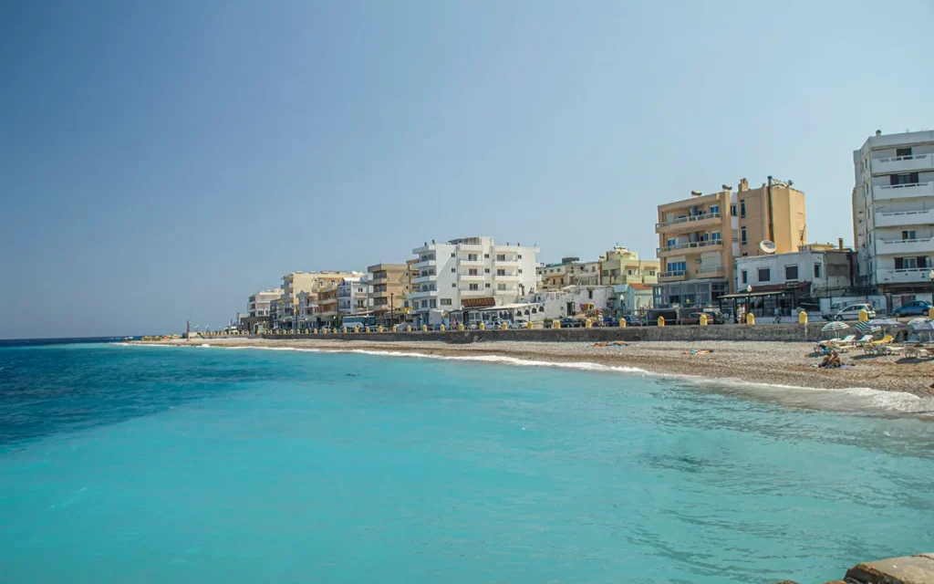 Meltemi na Rodos - wiatr i różnice między wybrzeżami